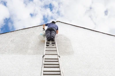 Peinture extérieure au Plessis-Patte-d'Oie — façades et ravalement